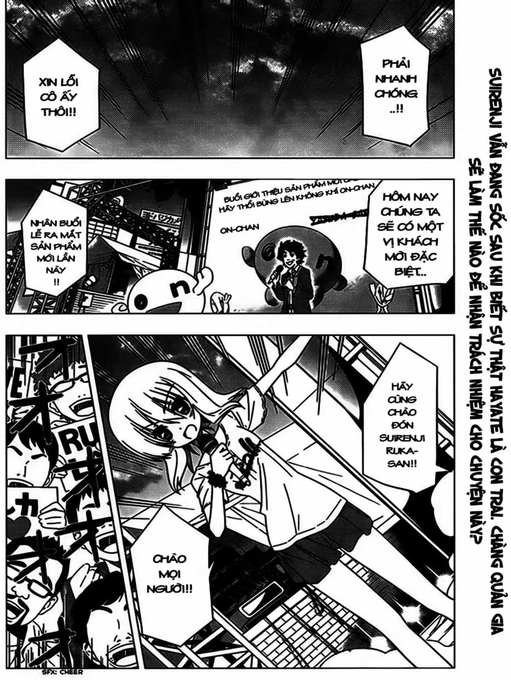 Truyện Tranh Chàng Quản Gia - Hayate No Gotoku trang 4