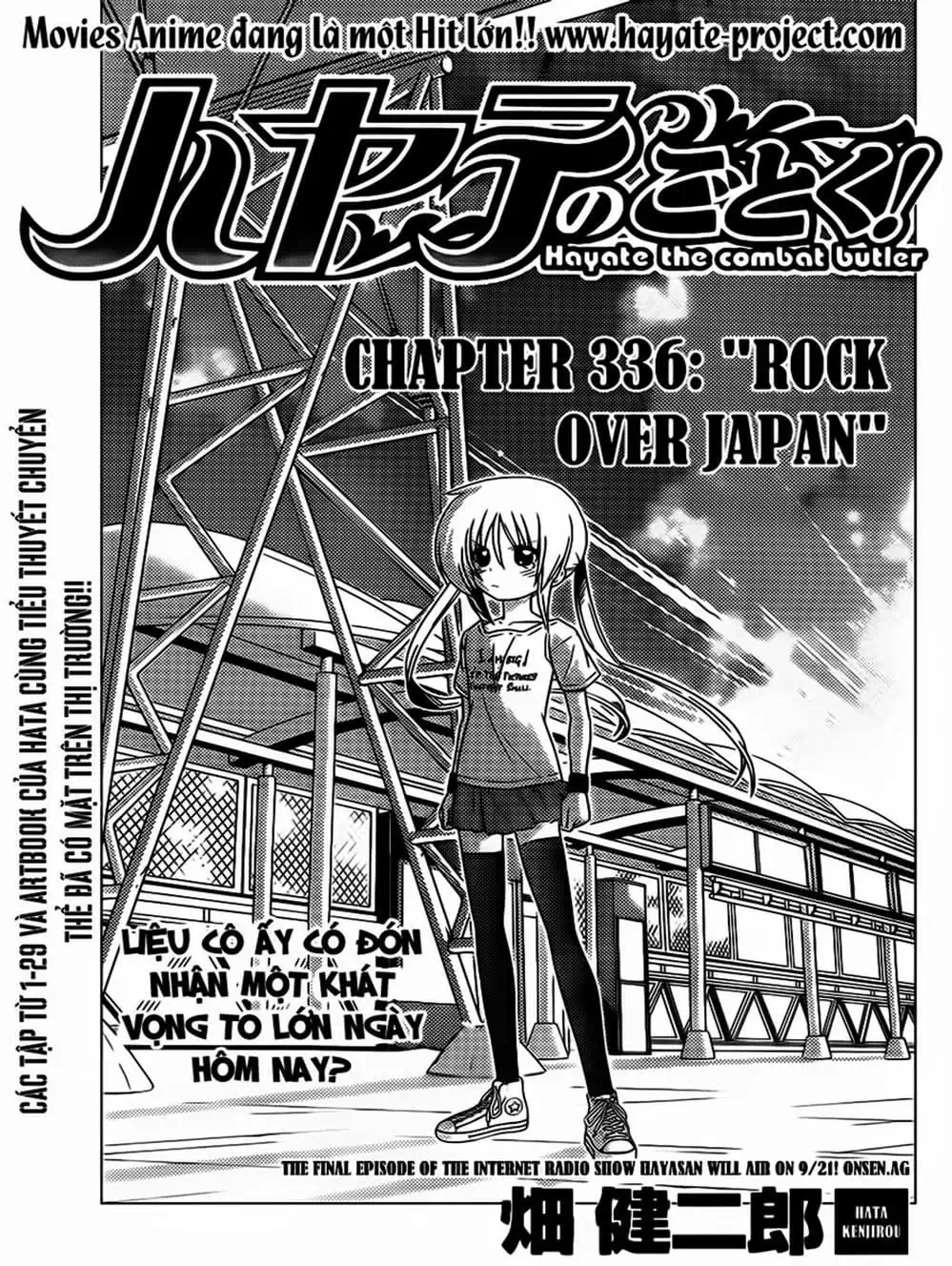 Truyện Tranh Chàng Quản Gia - Hayate No Gotoku trang 4