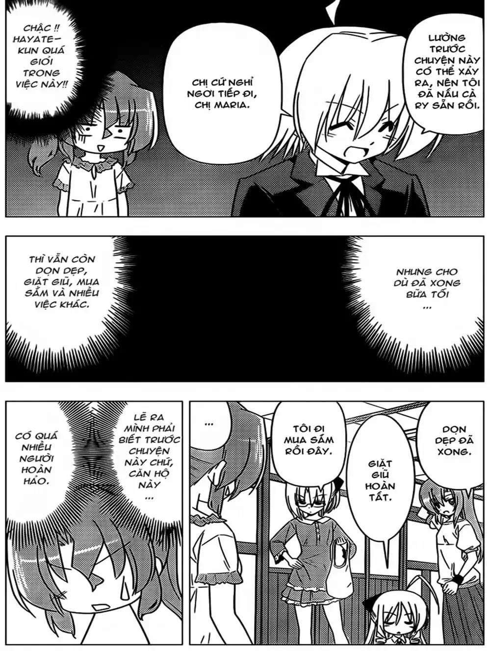 Truyện Tranh Chàng Quản Gia - Hayate No Gotoku trang 4