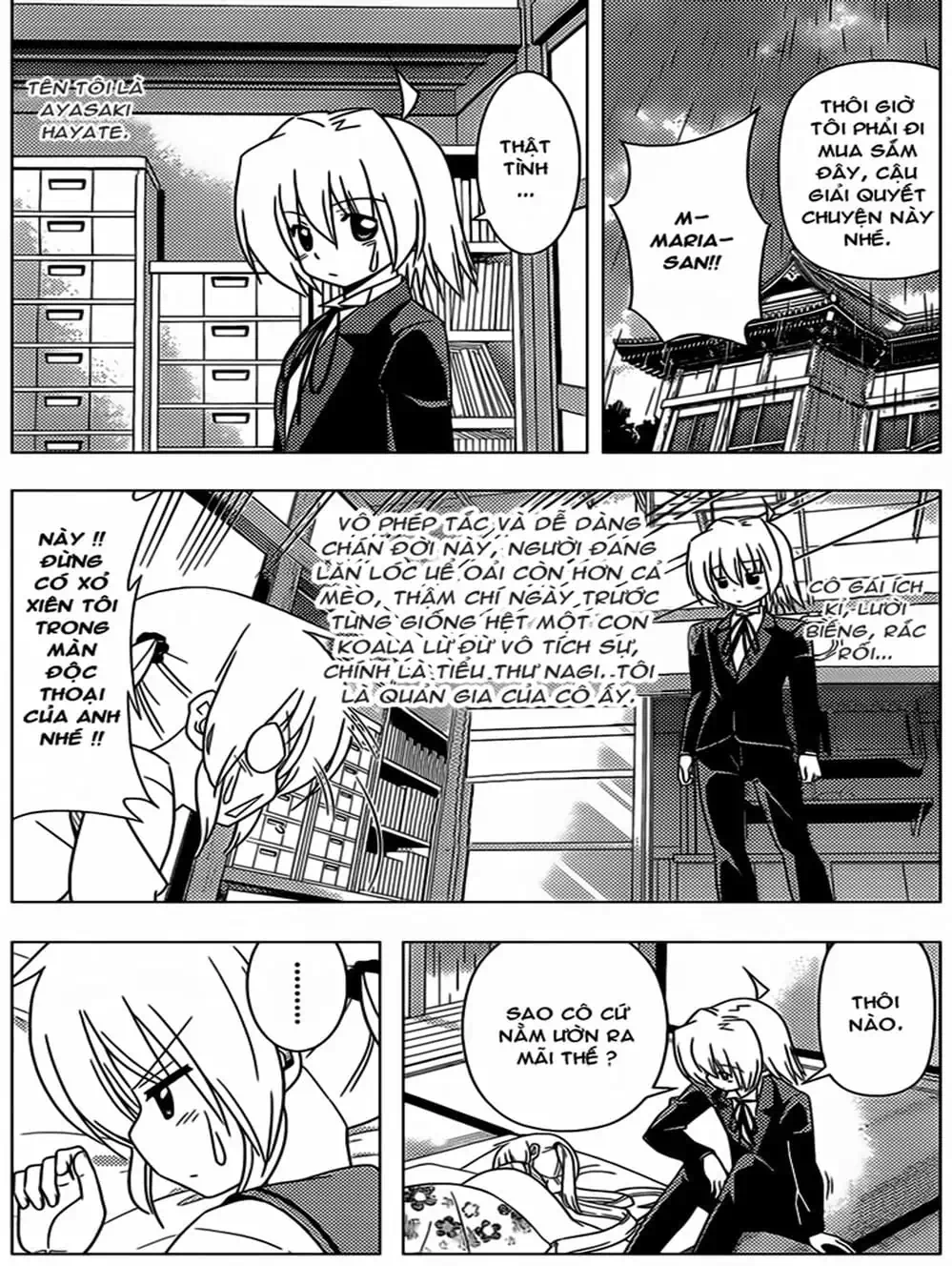 Truyện Tranh Chàng Quản Gia - Hayate No Gotoku trang 4