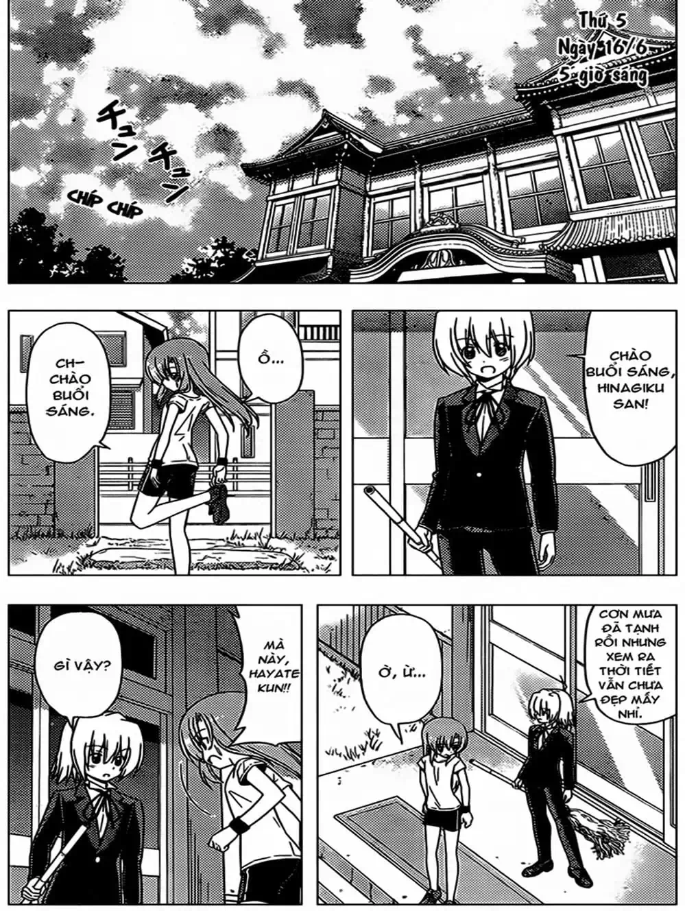Truyện Tranh Chàng Quản Gia - Hayate No Gotoku trang 4