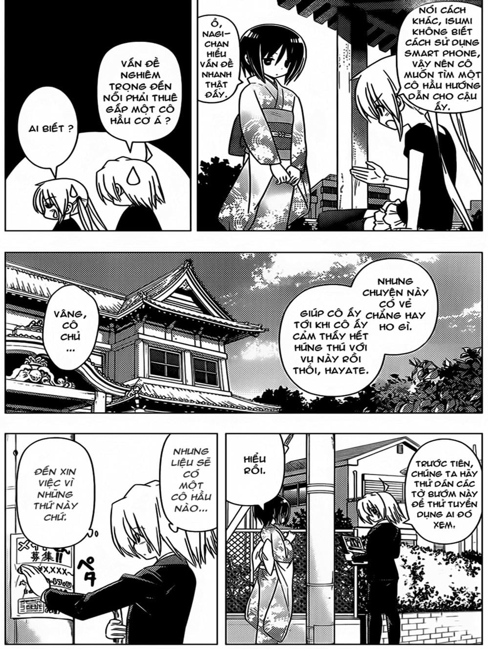 Truyện Tranh Chàng Quản Gia - Hayate No Gotoku trang 4