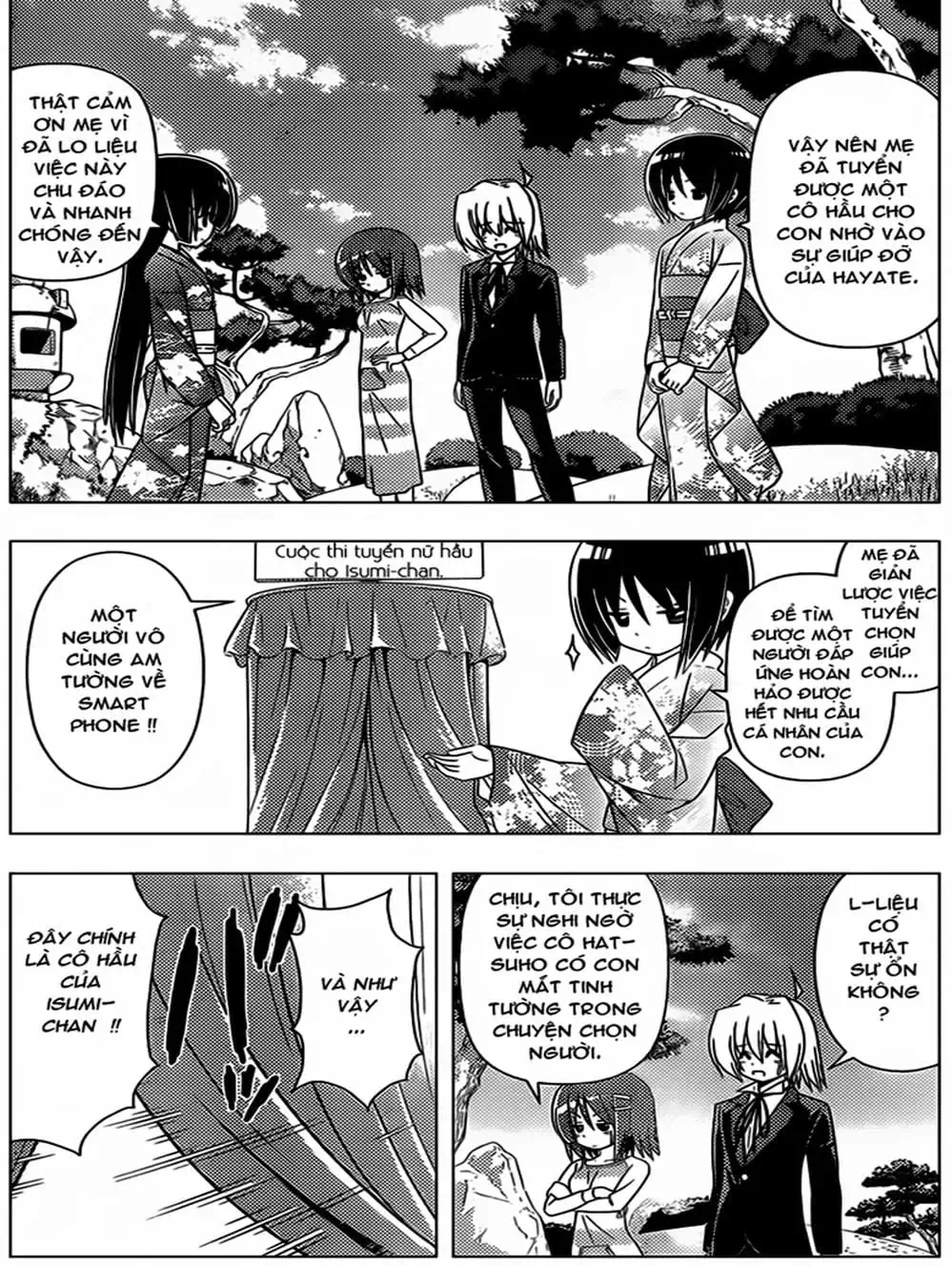 Truyện Tranh Chàng Quản Gia - Hayate No Gotoku trang 4