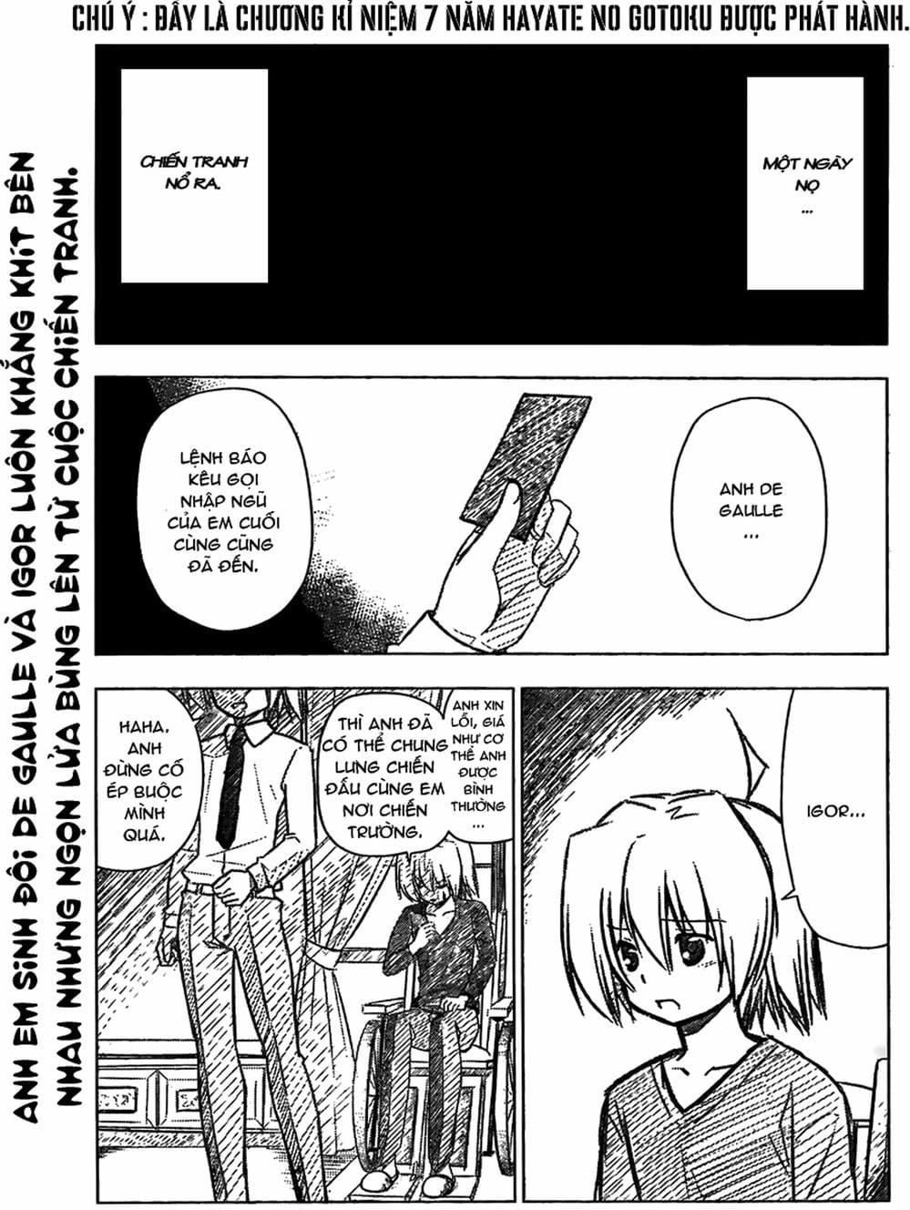 Truyện Tranh Chàng Quản Gia - Hayate No Gotoku trang 4