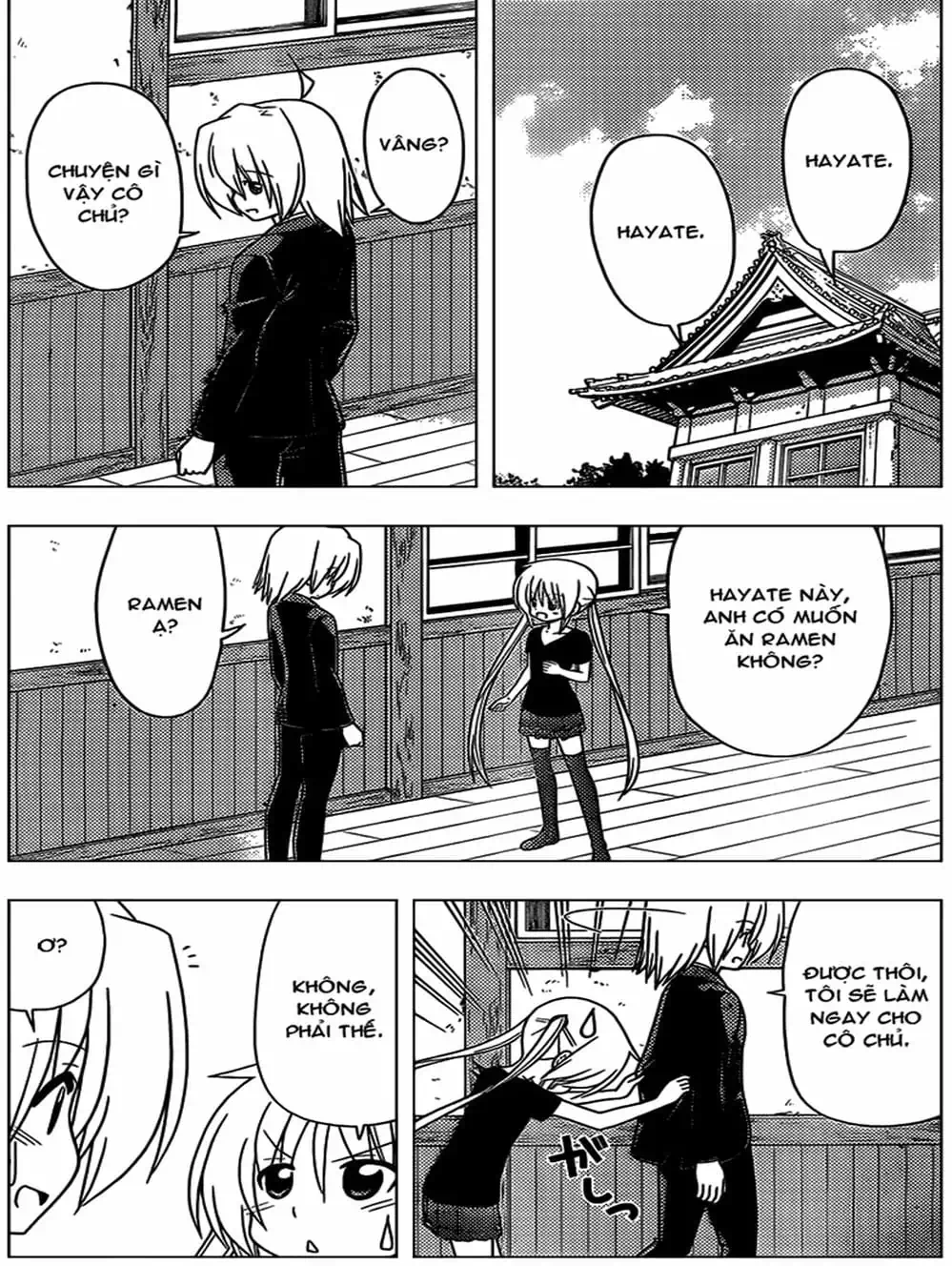Truyện Tranh Chàng Quản Gia - Hayate No Gotoku trang 4