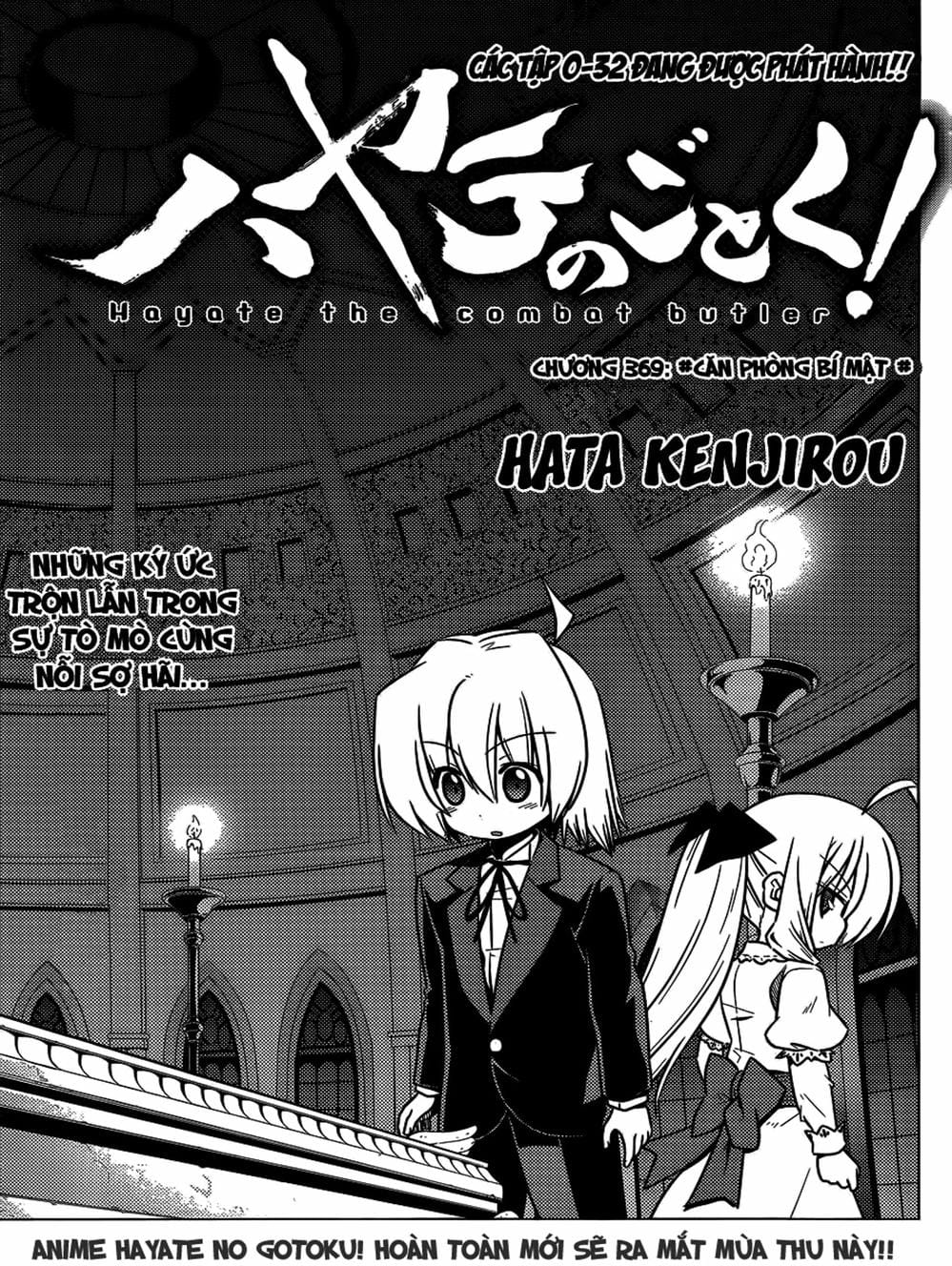 Truyện Tranh Chàng Quản Gia - Hayate No Gotoku trang 4