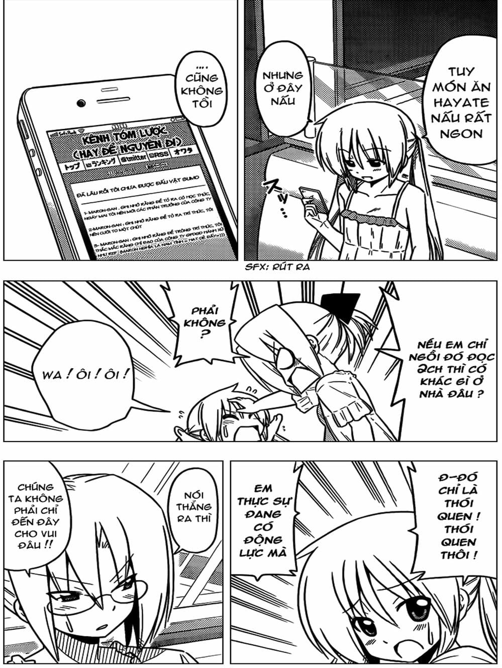 Truyện Tranh Chàng Quản Gia - Hayate No Gotoku trang 4