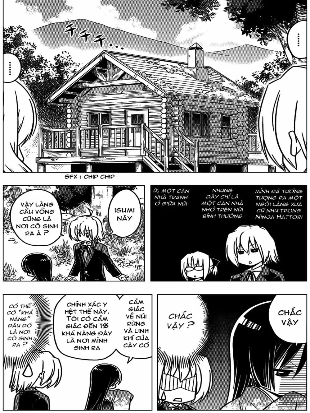 Truyện Tranh Chàng Quản Gia - Hayate No Gotoku trang 4