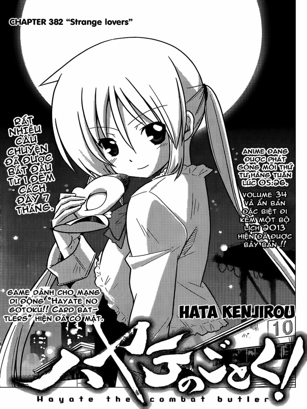 Truyện Tranh Chàng Quản Gia - Hayate No Gotoku trang 4