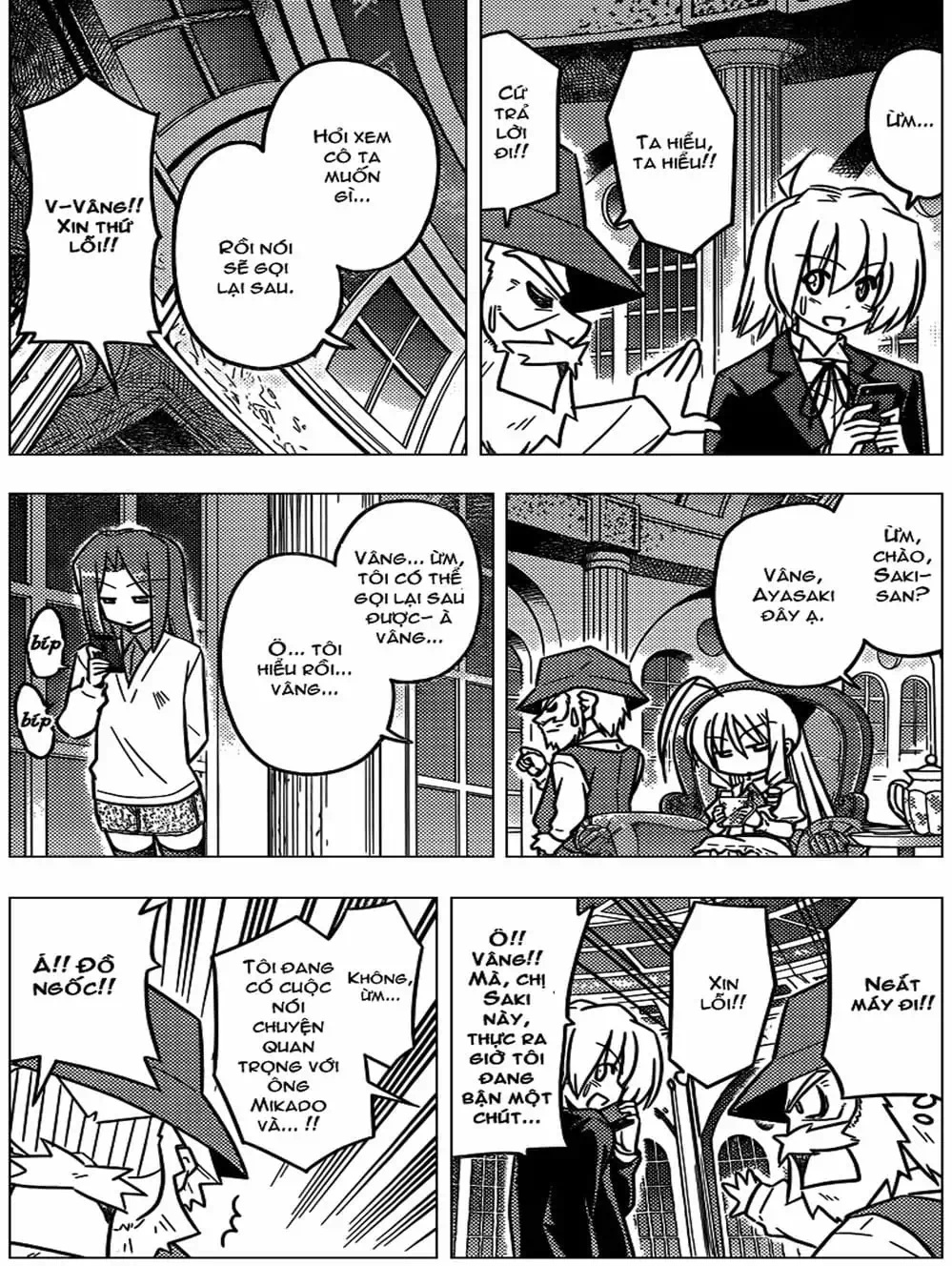 Truyện Tranh Chàng Quản Gia - Hayate No Gotoku trang 4