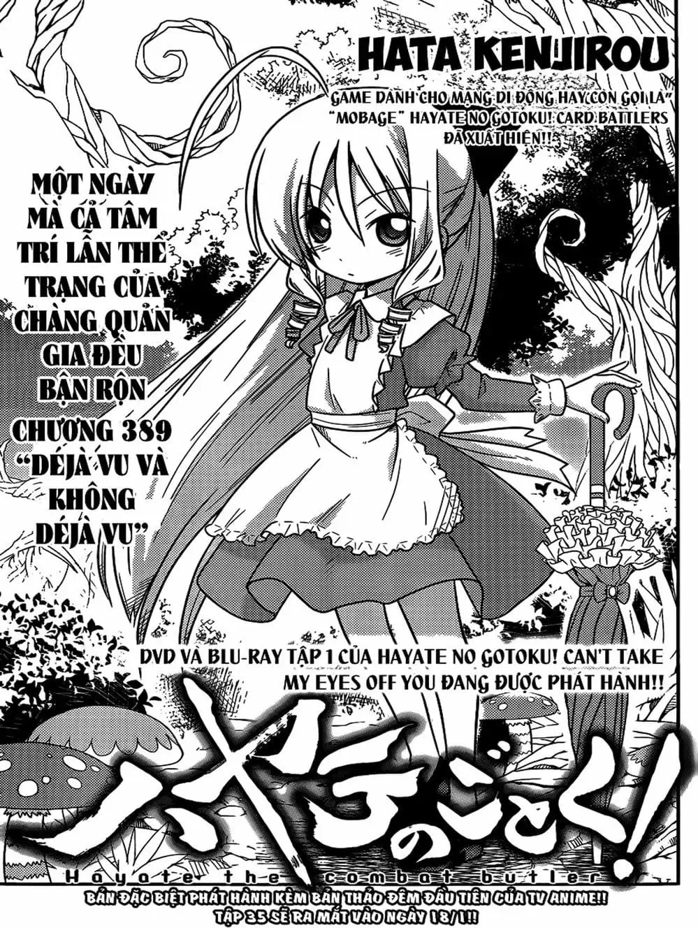 Truyện Tranh Chàng Quản Gia - Hayate No Gotoku trang 4