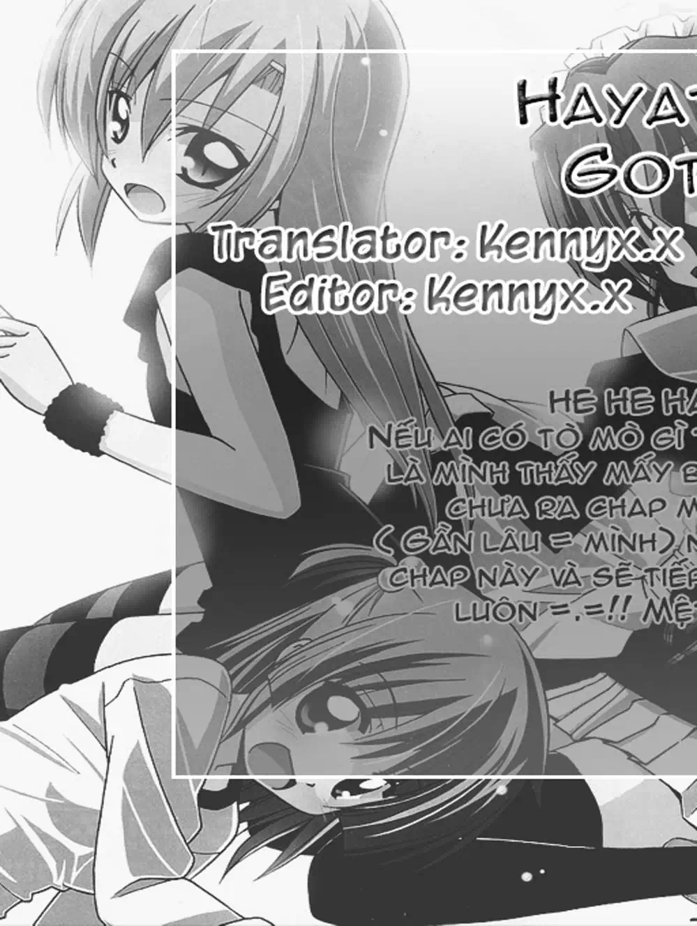 Truyện Tranh Chàng Quản Gia - Hayate No Gotoku trang 4