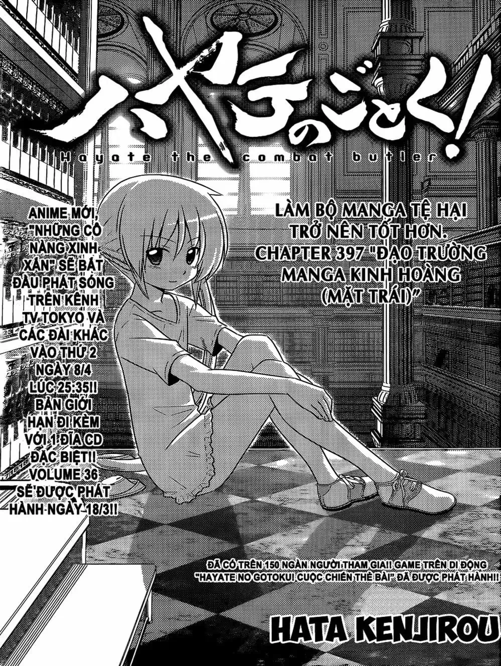 Truyện Tranh Chàng Quản Gia - Hayate No Gotoku trang 4