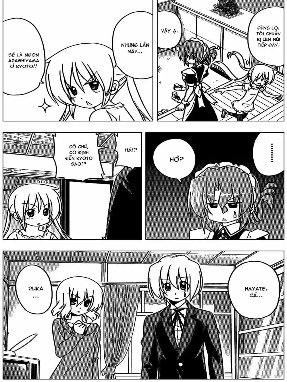 Truyện Tranh Chàng Quản Gia - Hayate No Gotoku trang 4