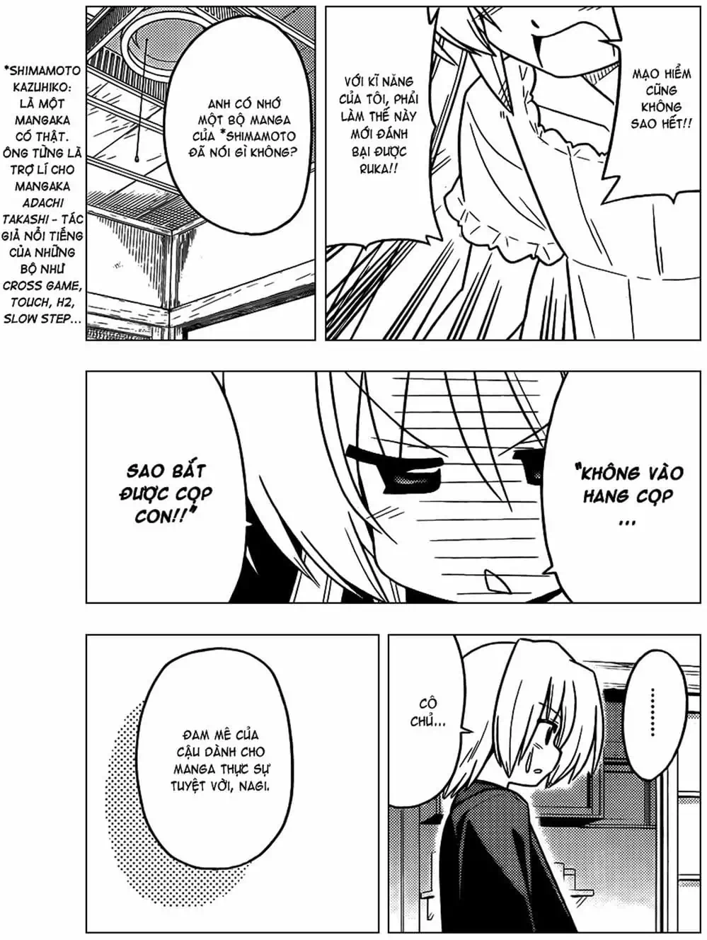 Truyện Tranh Chàng Quản Gia - Hayate No Gotoku trang 4