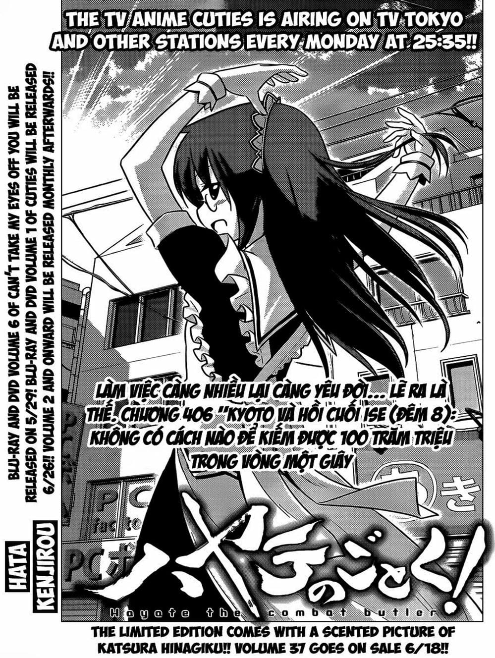 Truyện Tranh Chàng Quản Gia - Hayate No Gotoku trang 4