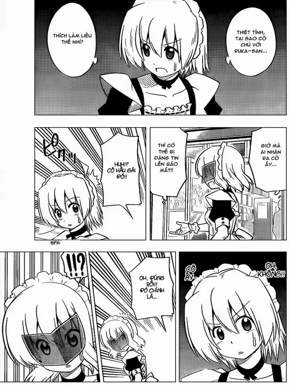 Truyện Tranh Chàng Quản Gia - Hayate No Gotoku trang 4