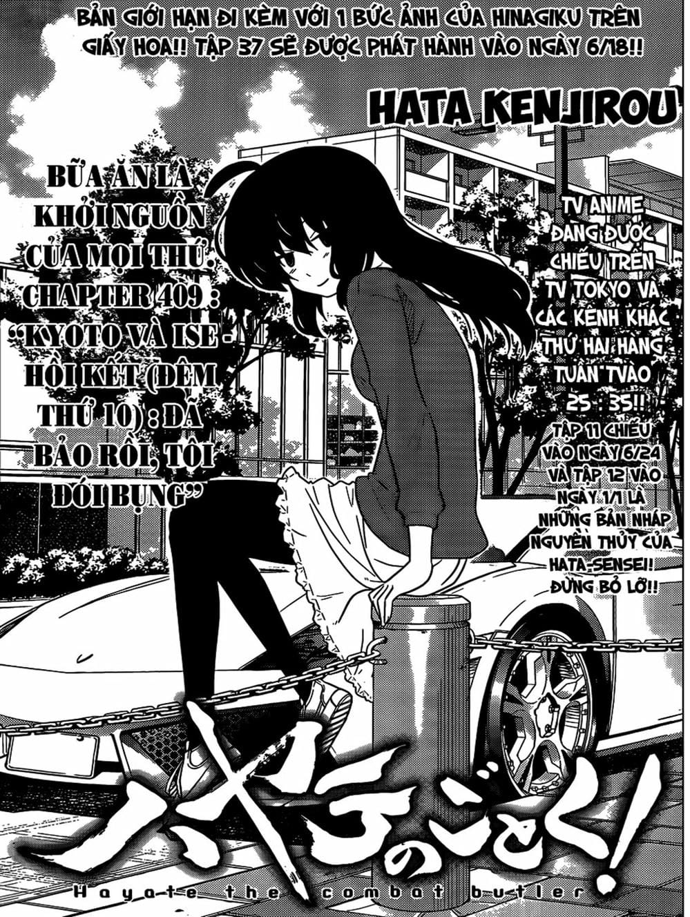 Truyện Tranh Chàng Quản Gia - Hayate No Gotoku trang 4