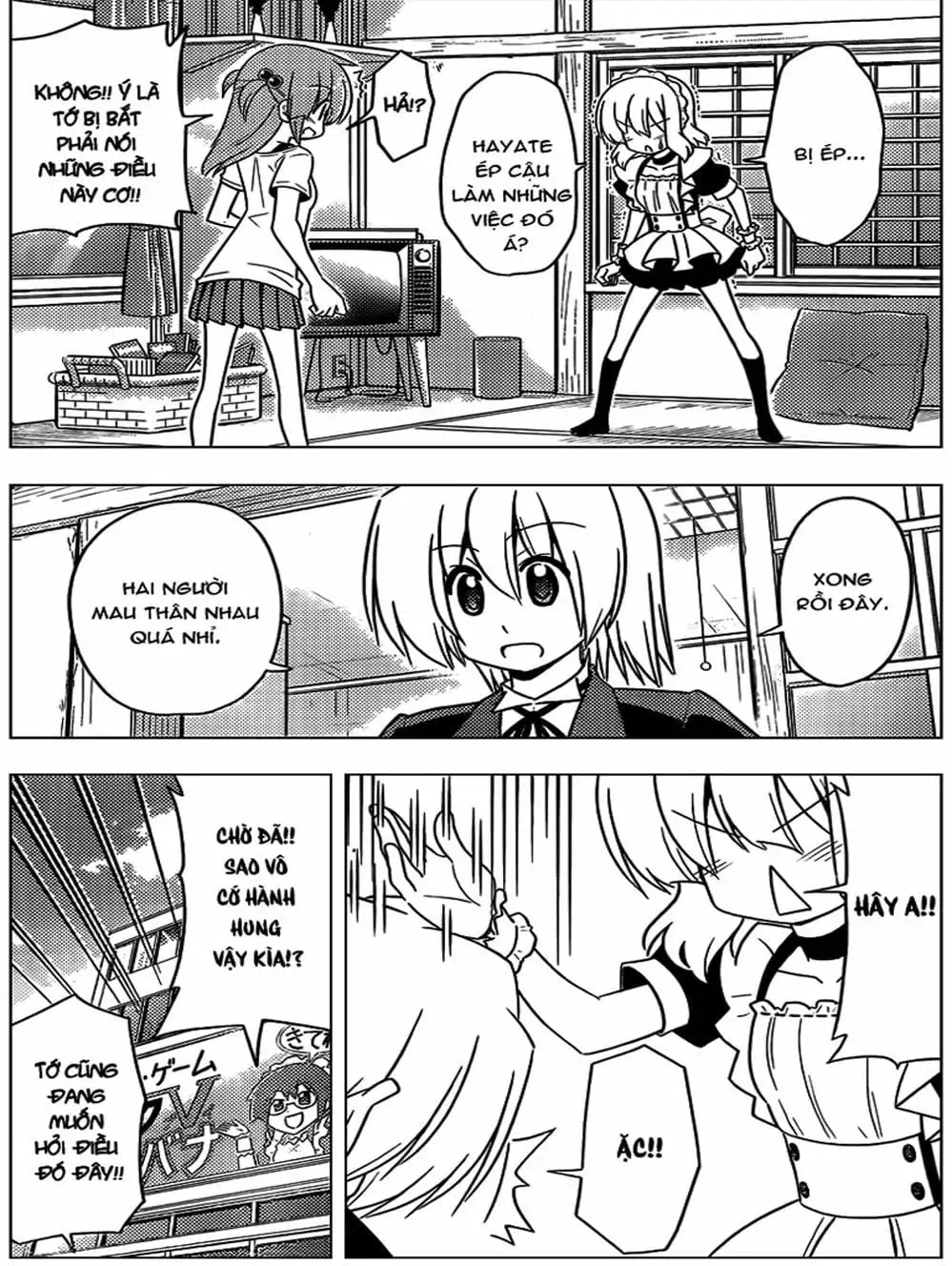Truyện Tranh Chàng Quản Gia - Hayate No Gotoku trang 4