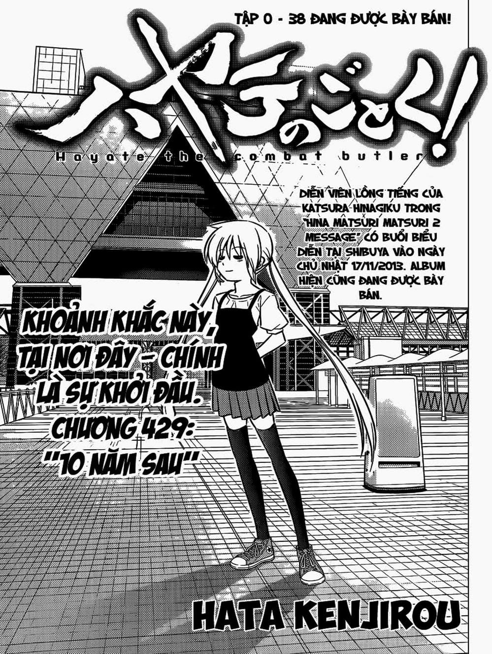 Truyện Tranh Chàng Quản Gia - Hayate No Gotoku trang 4