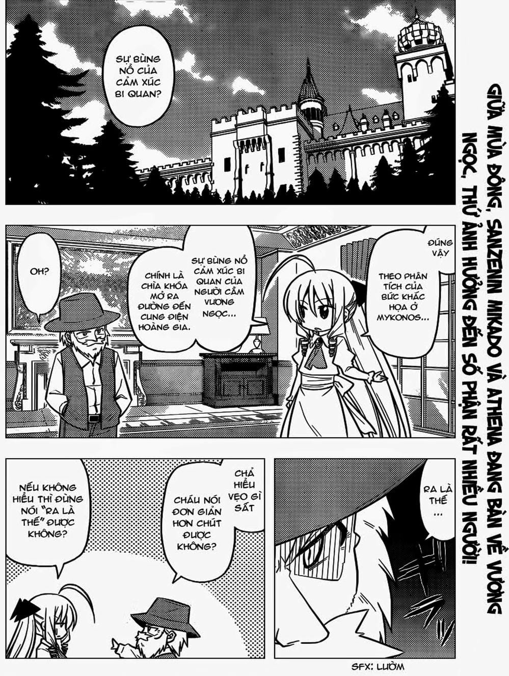 Truyện Tranh Chàng Quản Gia - Hayate No Gotoku trang 4