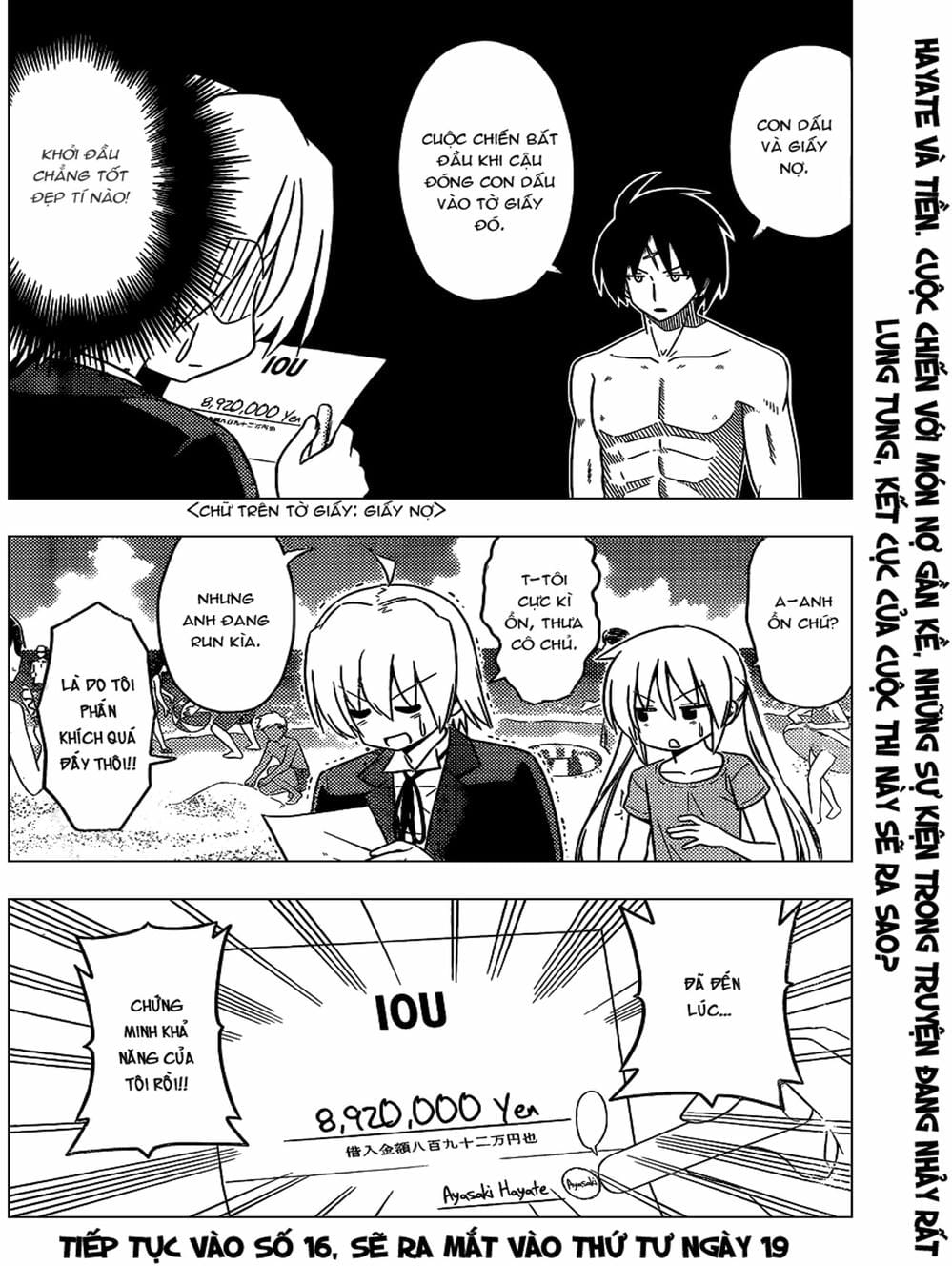 Truyện Tranh Chàng Quản Gia - Hayate No Gotoku trang 4