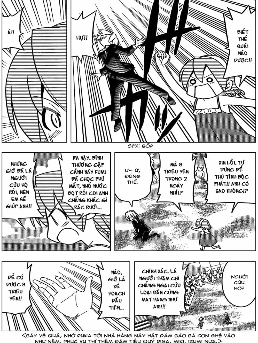 Truyện Tranh Chàng Quản Gia - Hayate No Gotoku trang 4