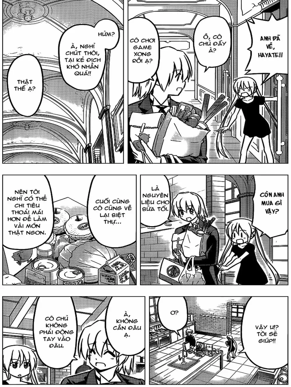 Truyện Tranh Chàng Quản Gia - Hayate No Gotoku trang 4