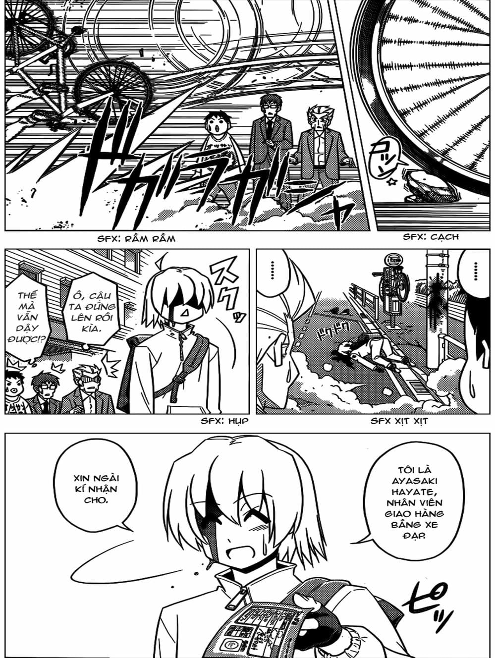 Truyện Tranh Chàng Quản Gia - Hayate No Gotoku trang 4