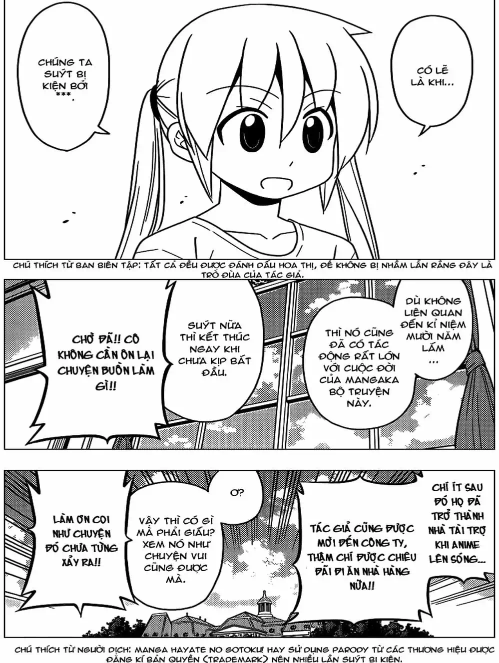 Truyện Tranh Chàng Quản Gia - Hayate No Gotoku trang 4