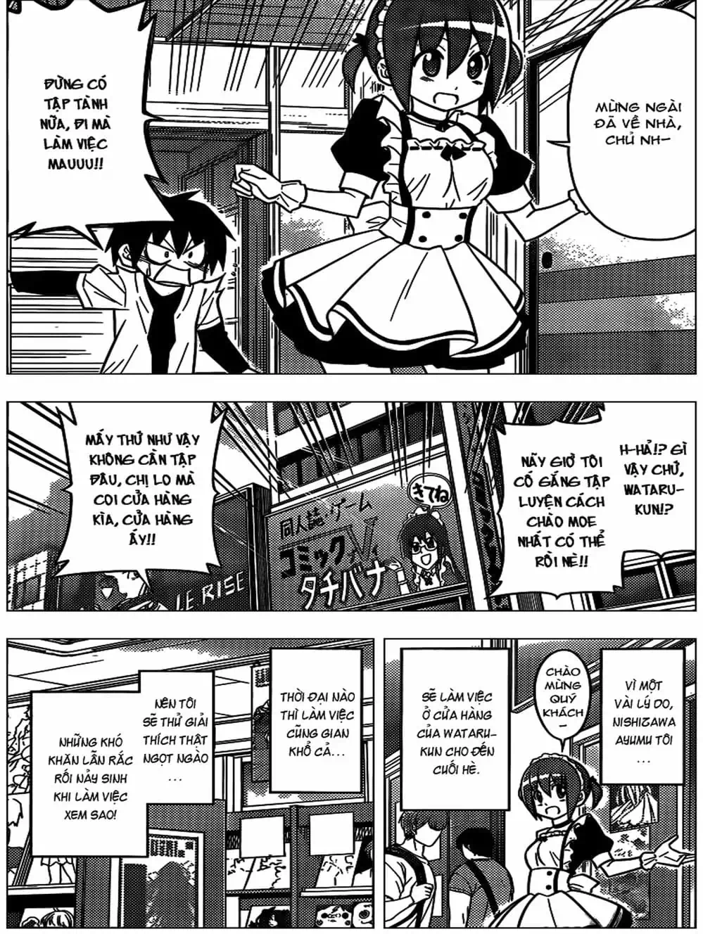 Truyện Tranh Chàng Quản Gia - Hayate No Gotoku trang 4