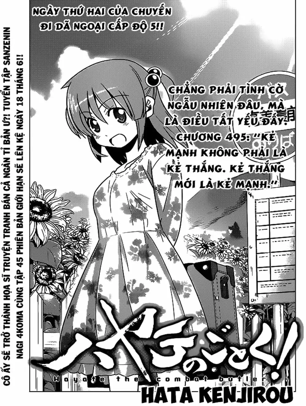Truyện Tranh Chàng Quản Gia - Hayate No Gotoku trang 4