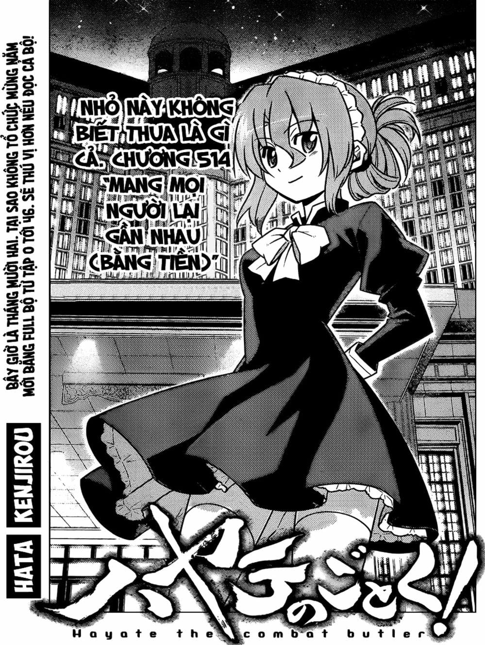 Truyện Tranh Chàng Quản Gia - Hayate No Gotoku trang 4