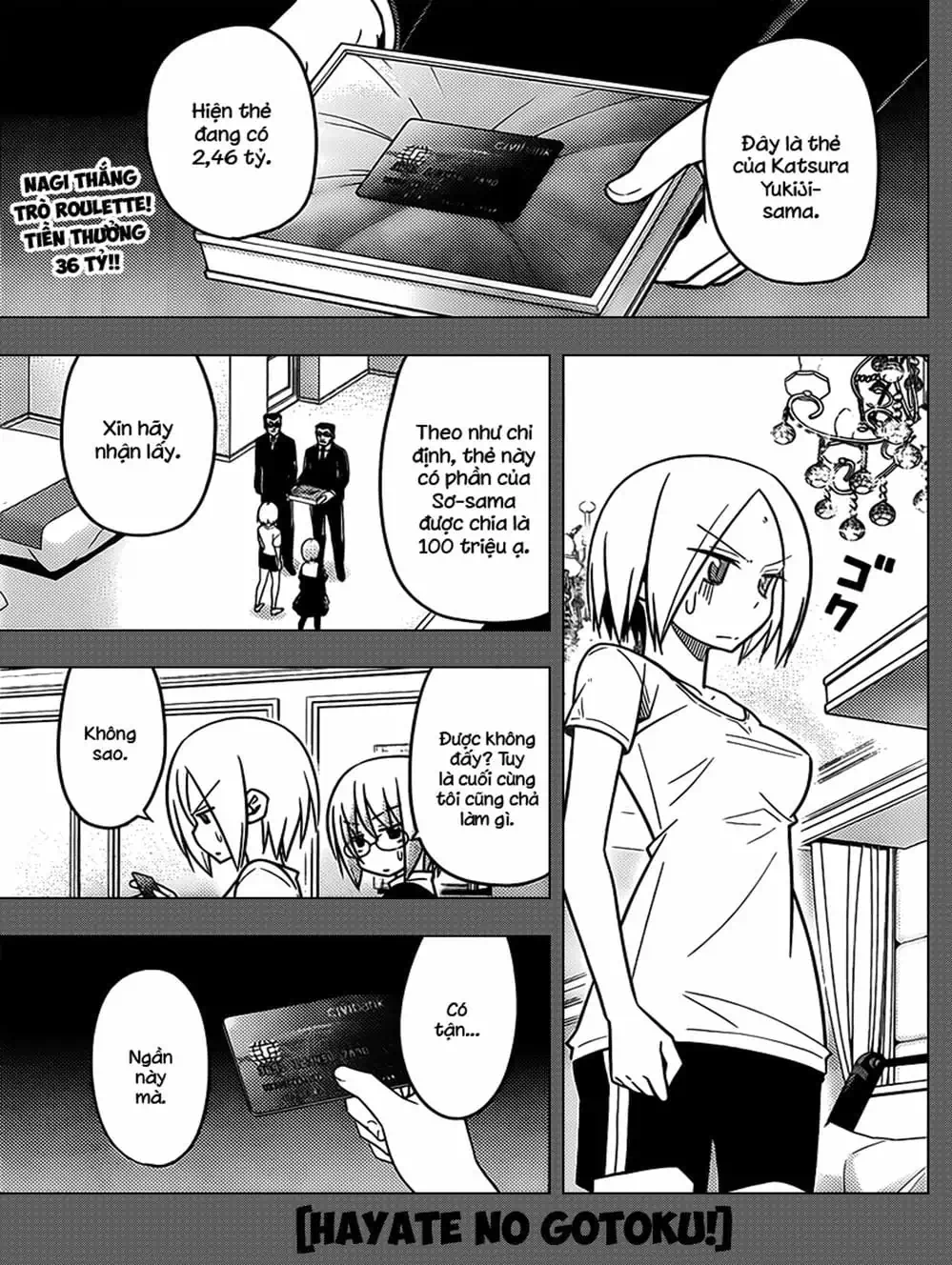 Truyện Tranh Chàng Quản Gia - Hayate No Gotoku trang 4