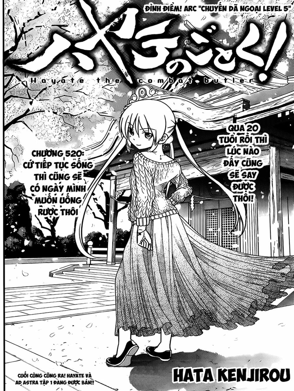 Truyện Tranh Chàng Quản Gia - Hayate No Gotoku trang 4