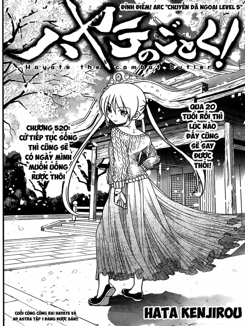 Truyện Tranh Chàng Quản Gia - Hayate No Gotoku trang 4