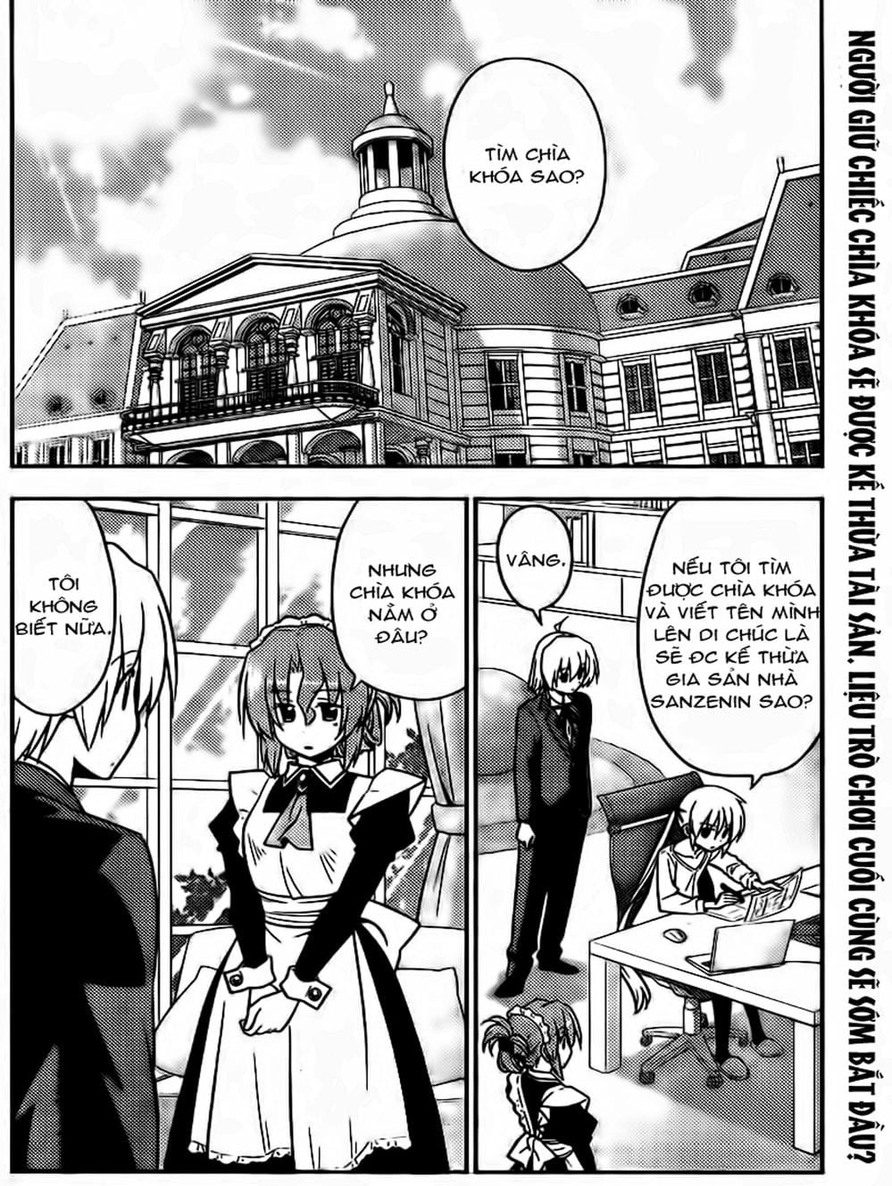 Truyện Tranh Chàng Quản Gia - Hayate No Gotoku trang 4