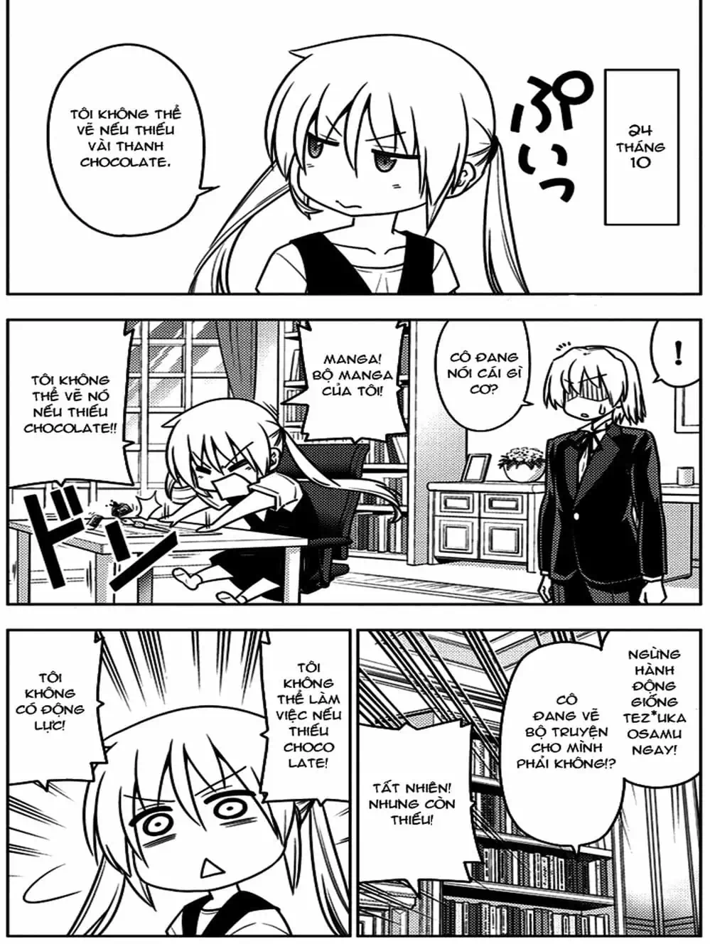 Truyện Tranh Chàng Quản Gia - Hayate No Gotoku trang 4