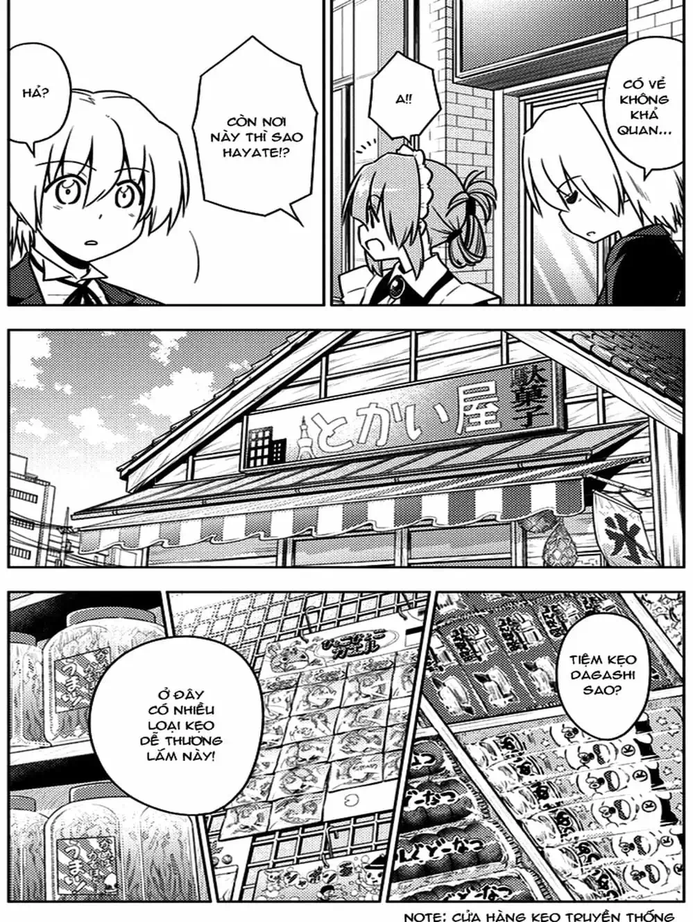 Truyện Tranh Chàng Quản Gia - Hayate No Gotoku trang 4