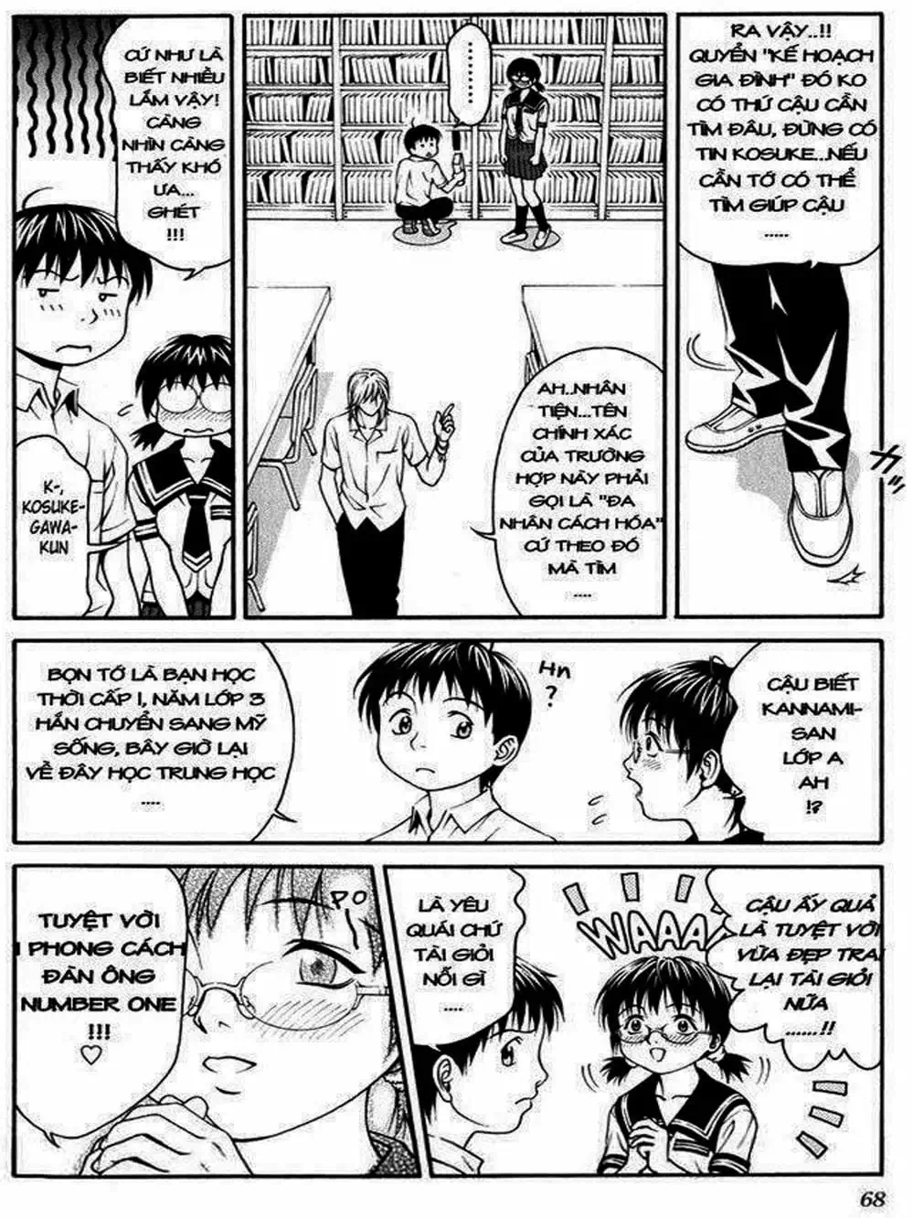 Truyện Tranh Change 1 2 3 trang 6