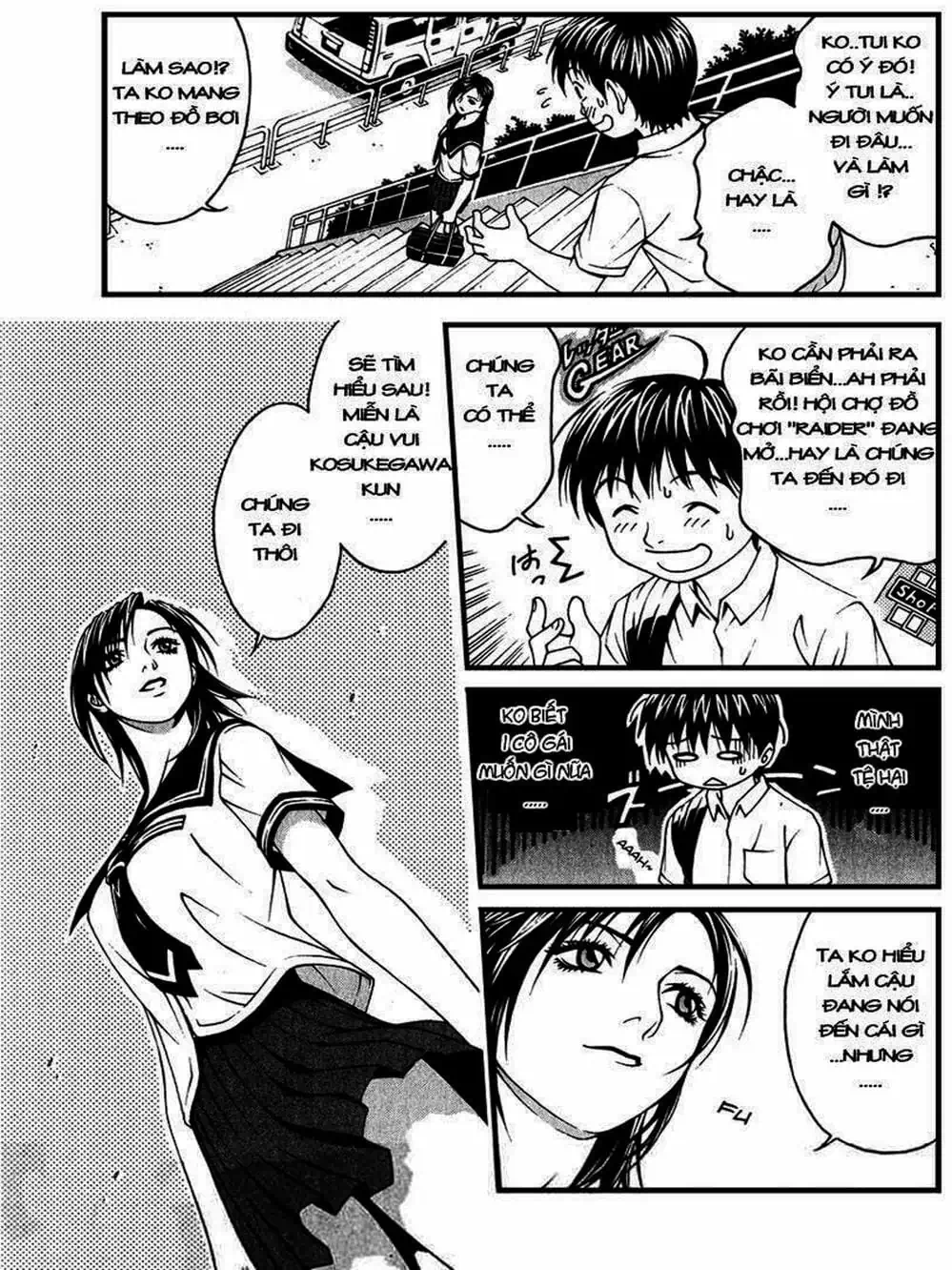 Truyện Tranh Change 1 2 3 trang 6