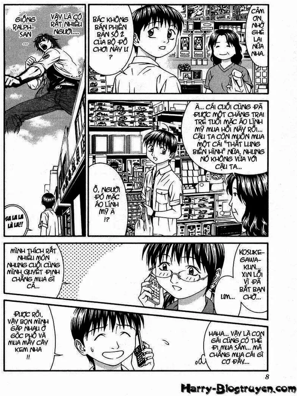 Truyện Tranh Change 1 2 3 trang 6