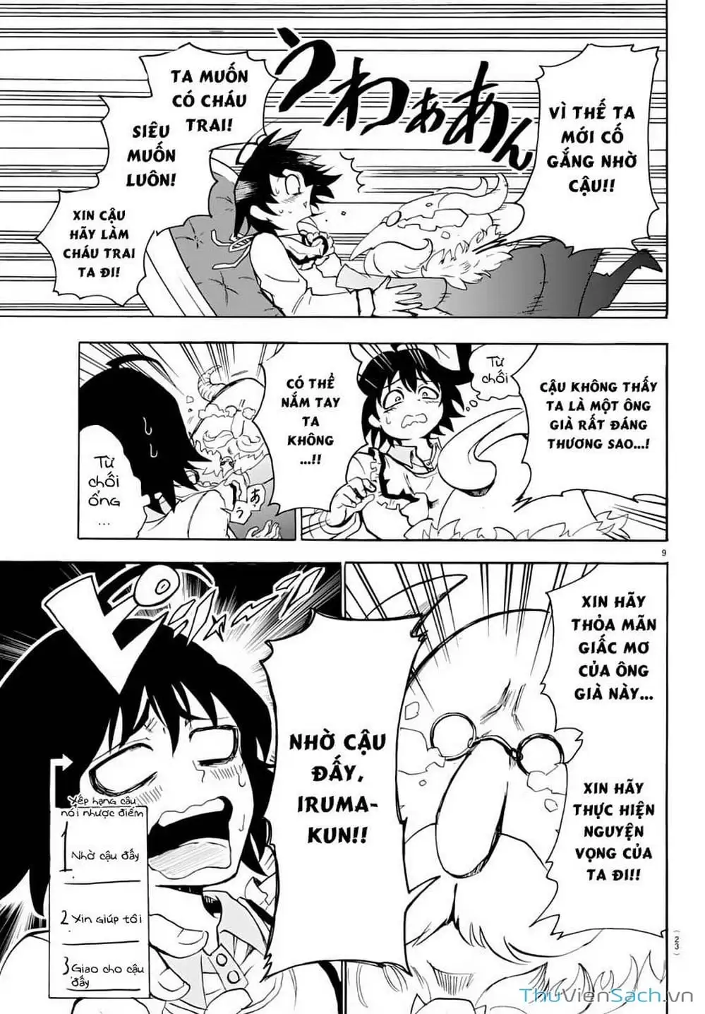 Truyện Tranh Chào Mừng Cậu Đến Trường Iruma-Kun trang 7