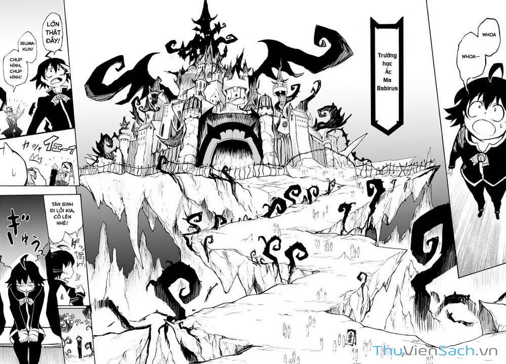 Truyện Tranh Chào Mừng Cậu Đến Trường Iruma-Kun trang 7