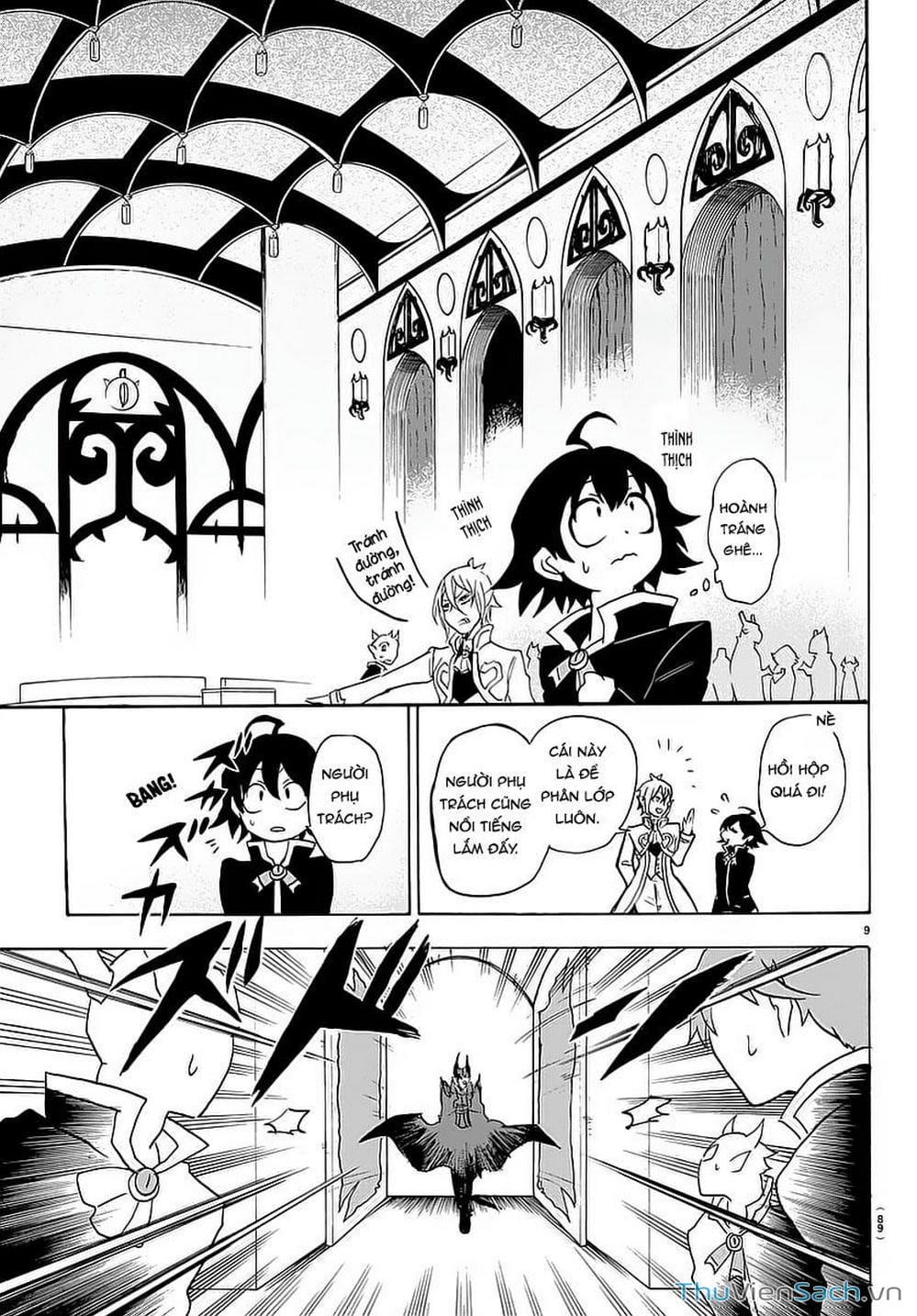 Truyện Tranh Chào Mừng Cậu Đến Trường Iruma-Kun trang 7