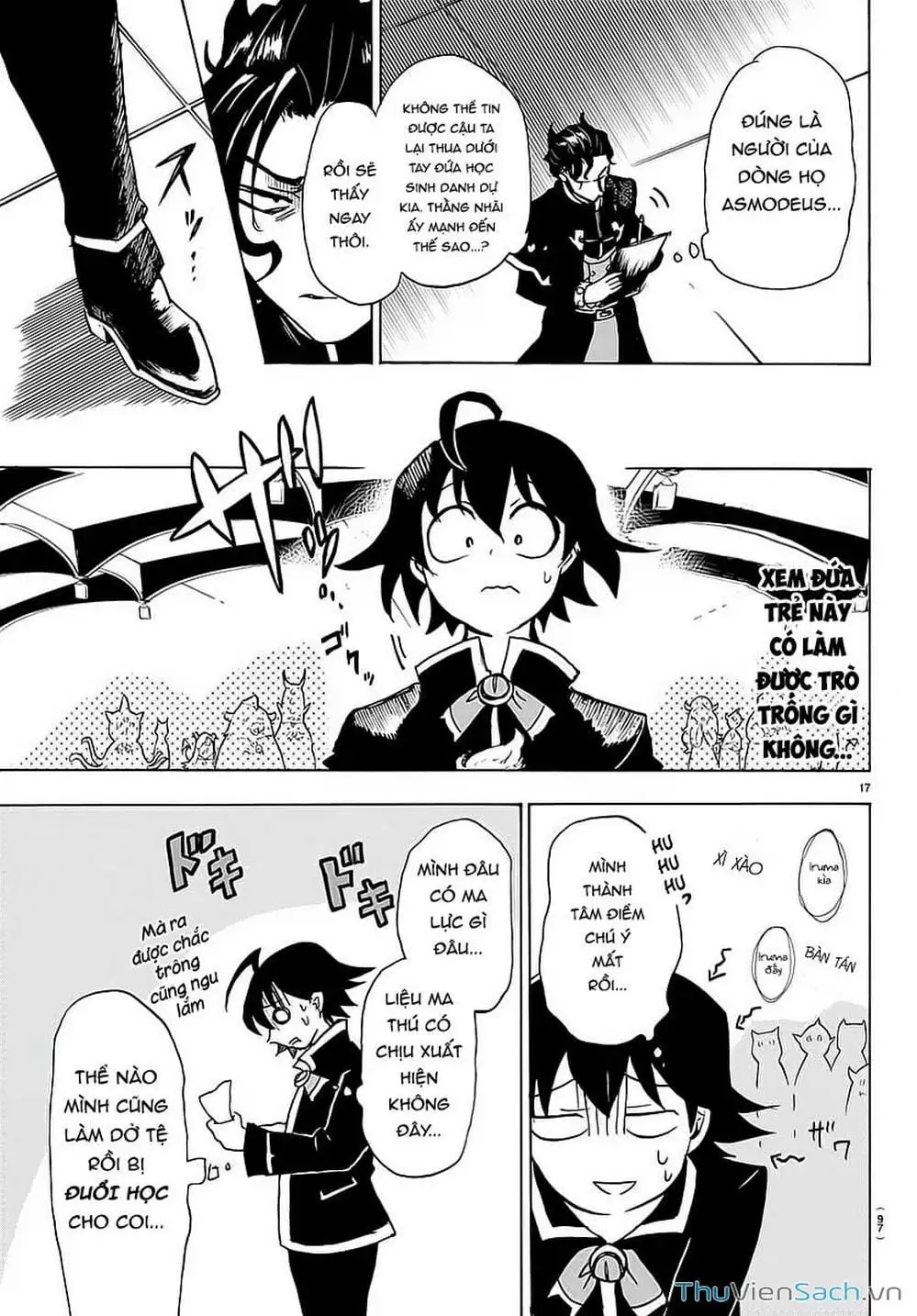 Truyện Tranh Chào Mừng Cậu Đến Trường Iruma-Kun trang 7