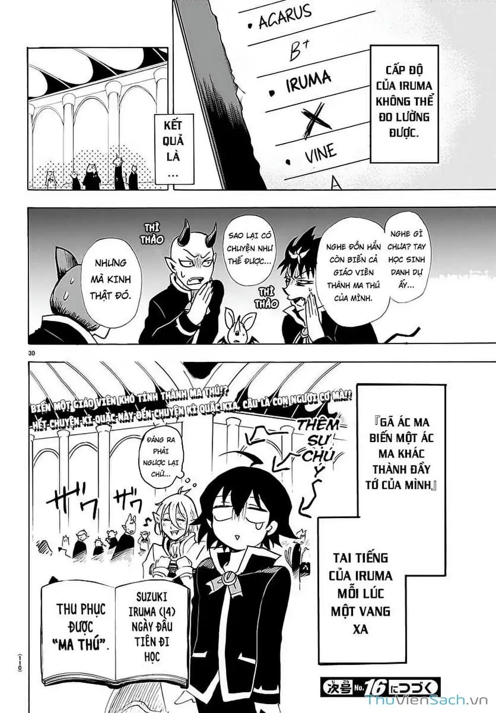 Truyện Tranh Chào Mừng Cậu Đến Trường Iruma-Kun trang 7