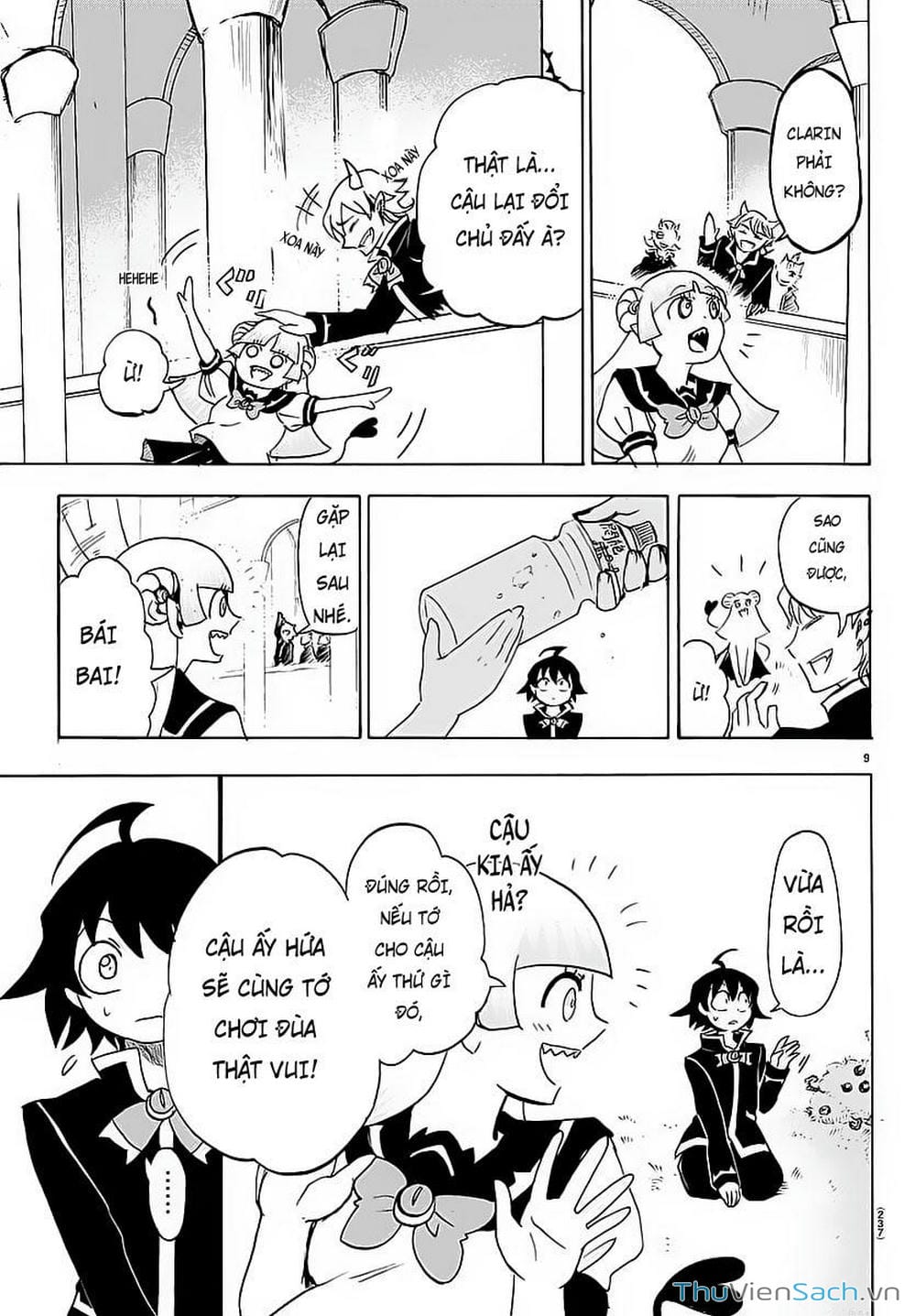 Truyện Tranh Chào Mừng Cậu Đến Trường Iruma-Kun trang 7