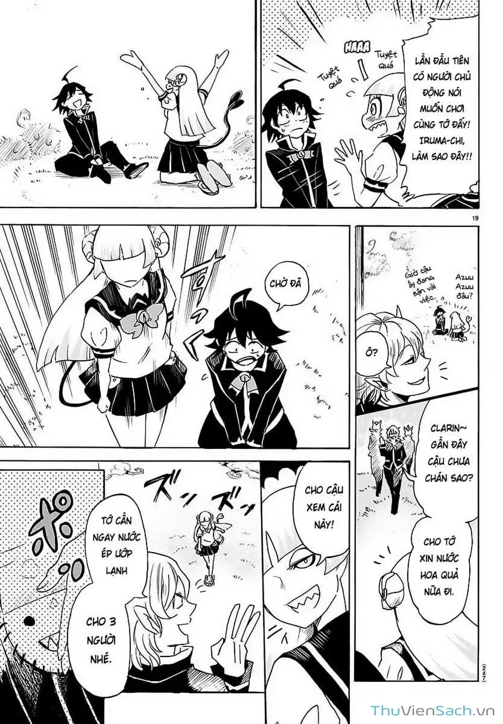 Truyện Tranh Chào Mừng Cậu Đến Trường Iruma-Kun trang 7