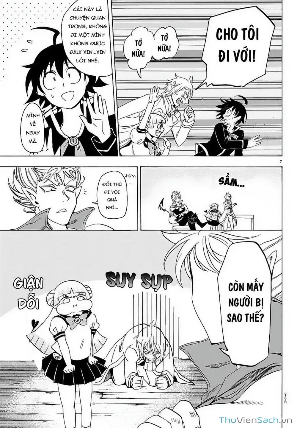 Truyện Tranh Chào Mừng Cậu Đến Trường Iruma-Kun trang 7